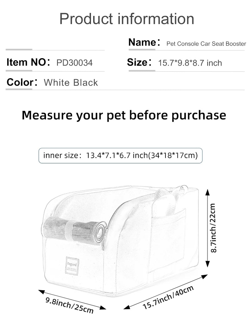 Dog Car Seat